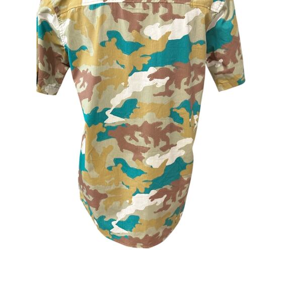 Sovereign Code Boys Arthur Button-Up Shirt Multicolor Camouflage Pockets XL New - Picture 6 of 9